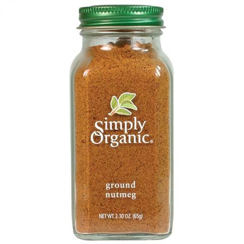Bột nhục đậu khấu hữu cơ Simply Organic 65g