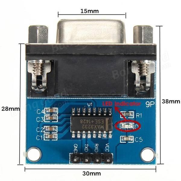 Module RS232 - TTL dùng IC MAX3232