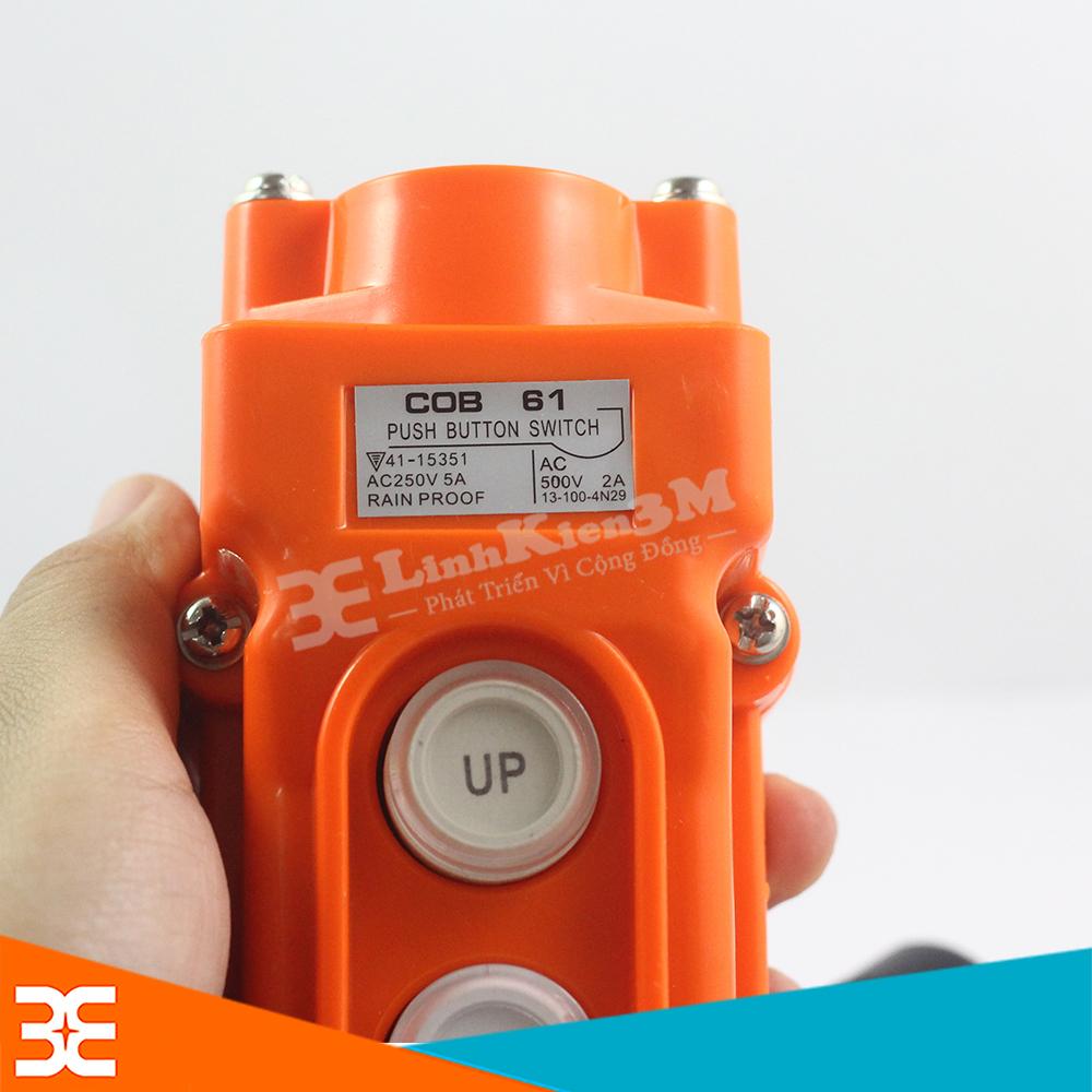 Tay Điều Khiển Máy Tời COB-61H (Đảo Chiều Động Cơ) 2 Nút