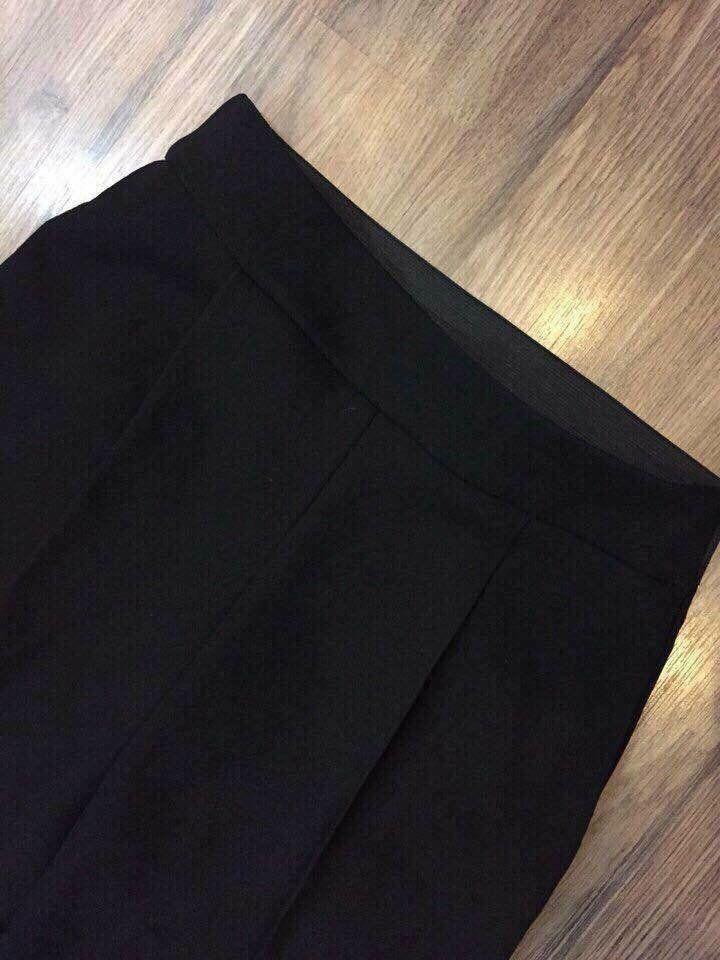 Quần Baggy công sở cạp chun