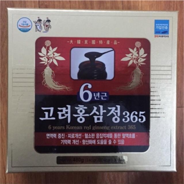 CAO HỒNG SÂM 365 HÀN QUỐC