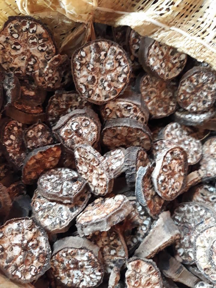 Chuối hột rừng thái lát sấy khô 1kg