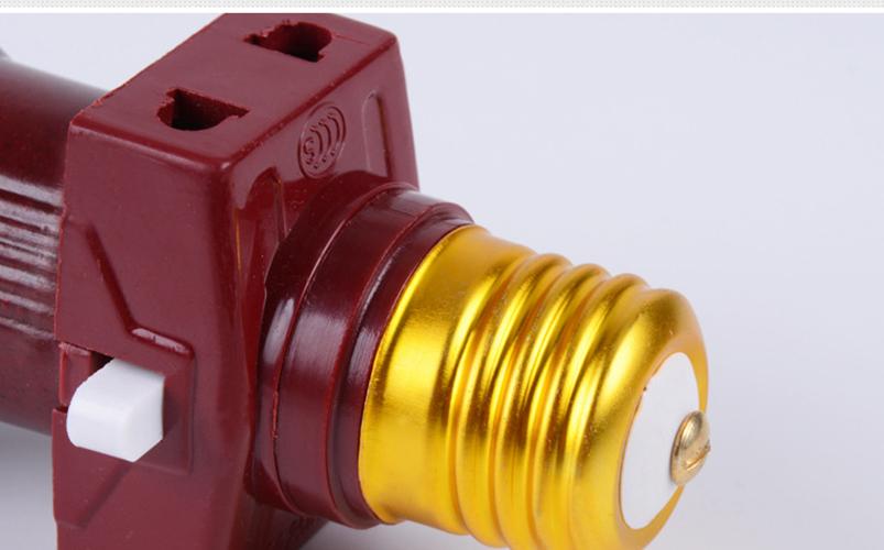 Đầu chia đui xoáy E27 chia ra 2 ổ cắm