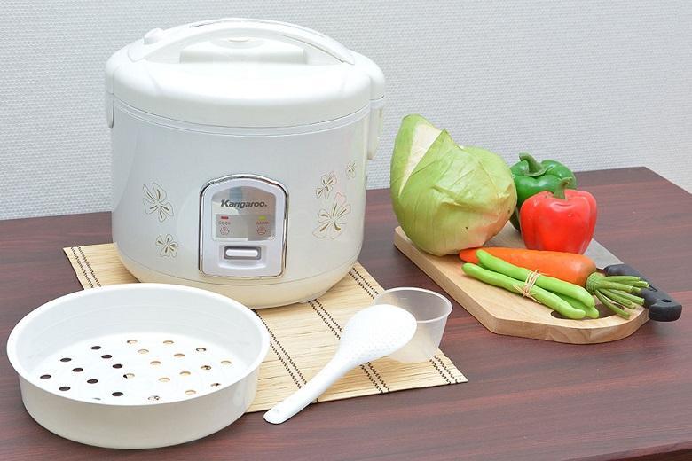 Nồi cơm điện Kangaroo KG376NT 1.8L (Trắng)