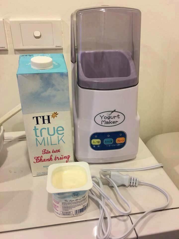 Máy làm sữa chua tự động YOGURT MAKER (loại 3 nút, xuất Nhật)