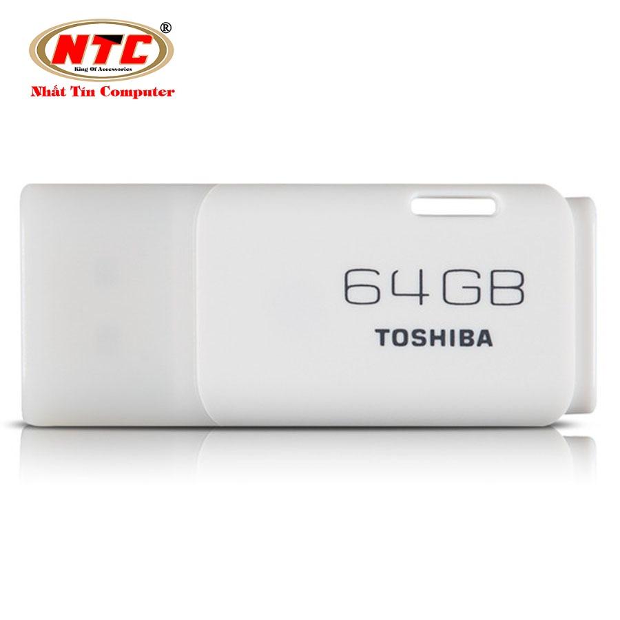 USB Toshiba Hayabusa 2.0 64GB (Trắng) - Nhất Tín Computer