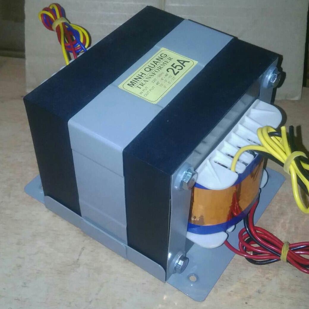 [HCM]Biến áp 25A 40V đôi Ampli