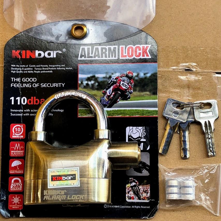 Ổ Khóa báo động chống trộm Kinbar 110dba