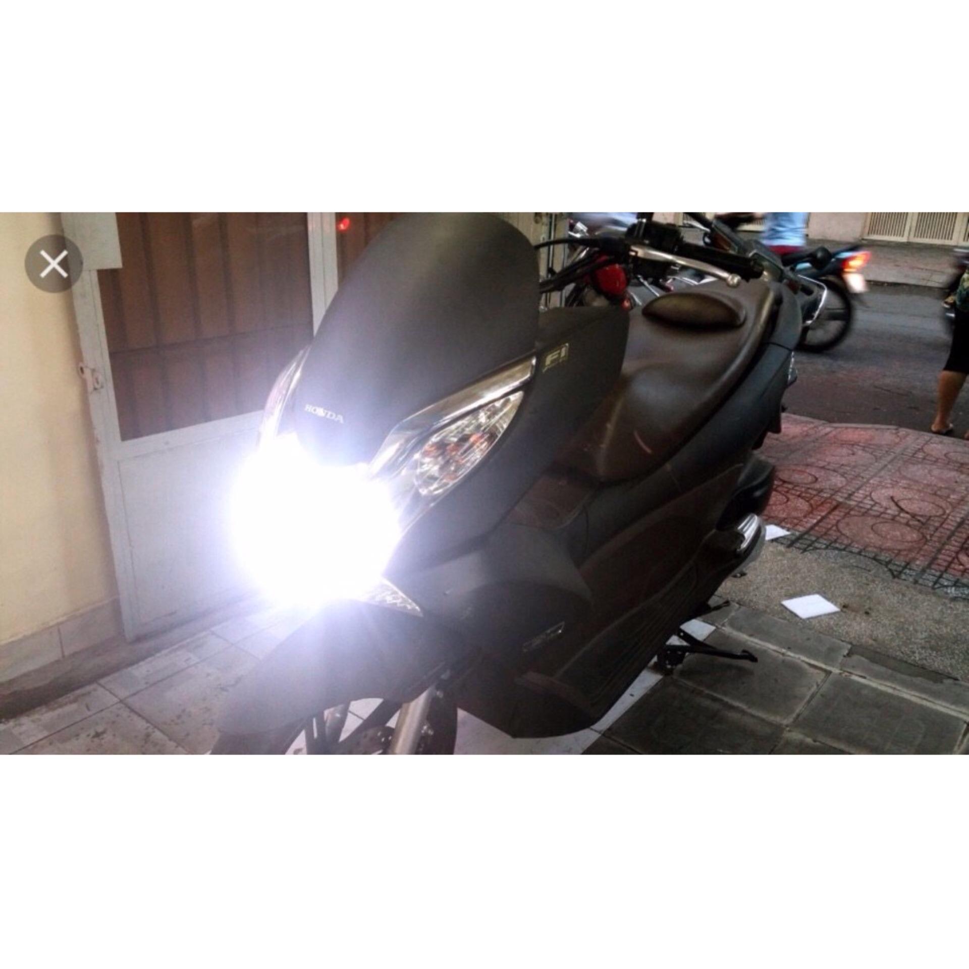 Đèn Pha Led Xe Máy Siêu Sáng 3 tim