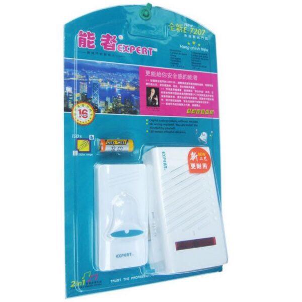 Bộ chuông cửa không dây Expert E-7207AF + E