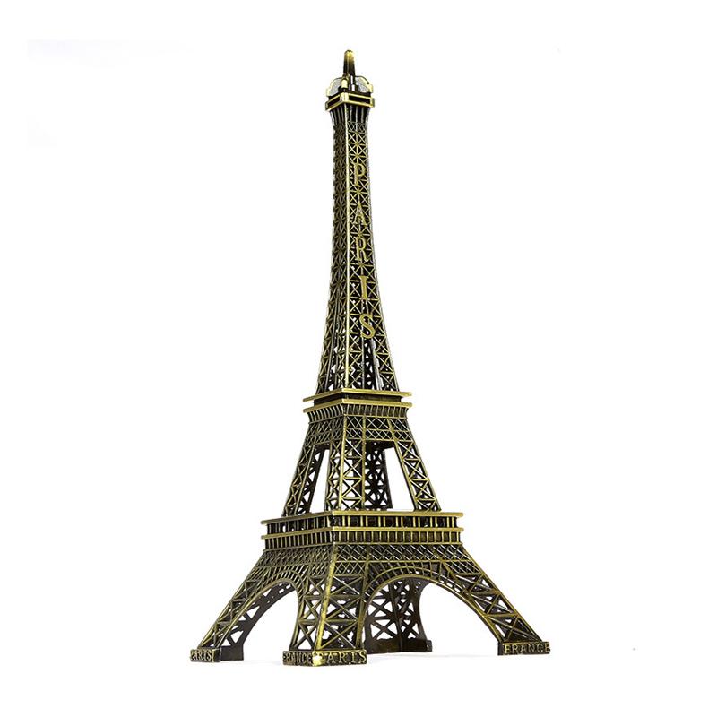 [HCM]Mô hình tháp Eiffel cao 18 cm (màu vàng rêu)