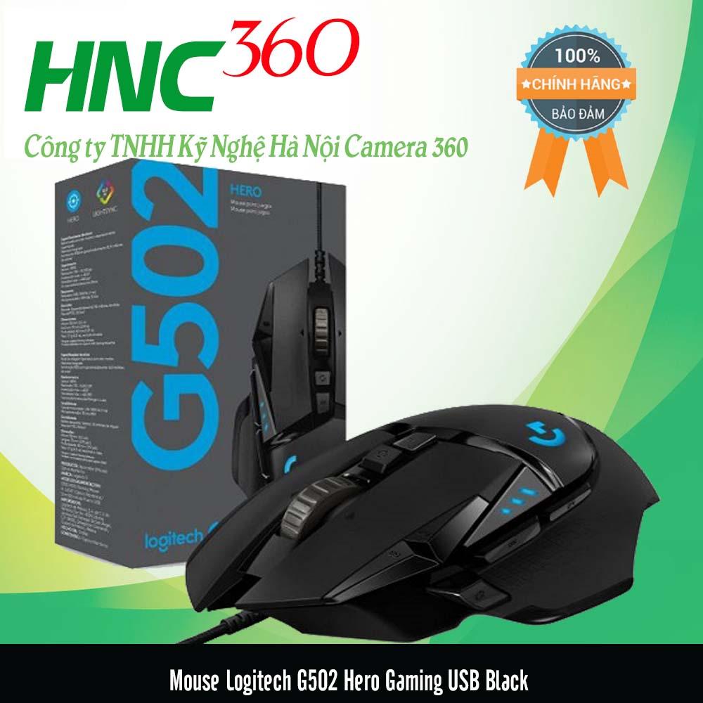 Mouse Logitech G502 Hero Gaming USB Black