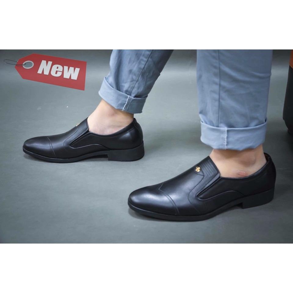 Giày Lười Công Sở Da Bò LG186