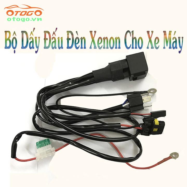 Bộ Đèn Xenon H4 Cao Cấp Có Pha Cos Siêu Sáng cho xe máy