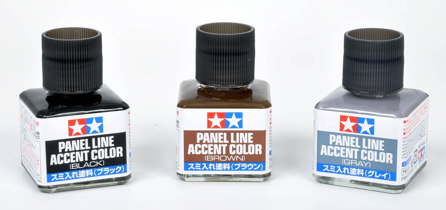 Dung Dịch Kẻ Lằn Chìm Tamiya Panel Line Accent Color (40ml)