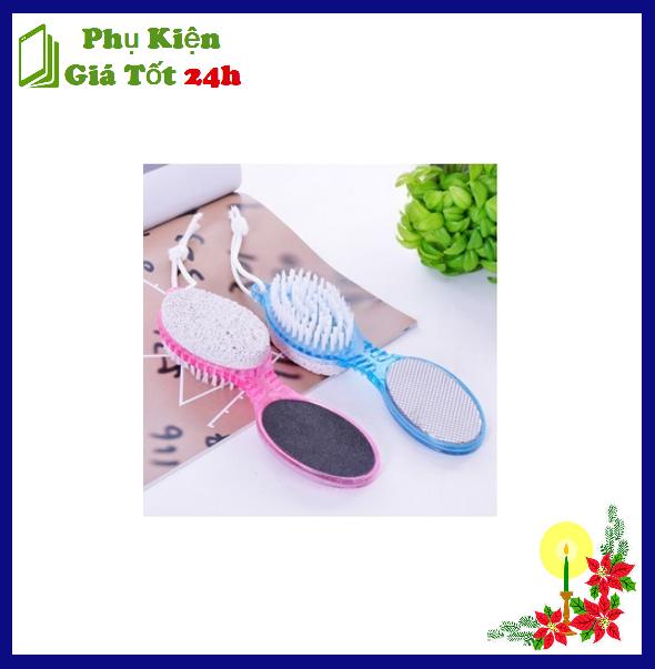 Combo 2 Đá Bọt Biển Chà Gót Chân Tẩy Tế Bào Chết - Cây chà gót chân 4in1 chuyên dụng cho dân làm móng