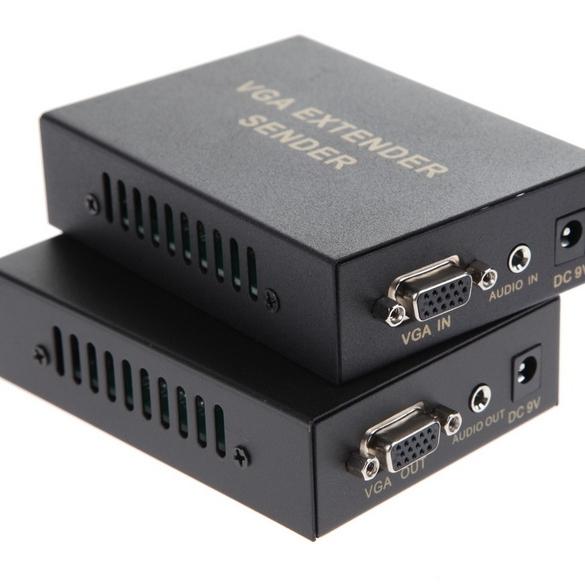 [HCM]Bộ khếch đại tín hiệu Vga ra lan ( 50m)