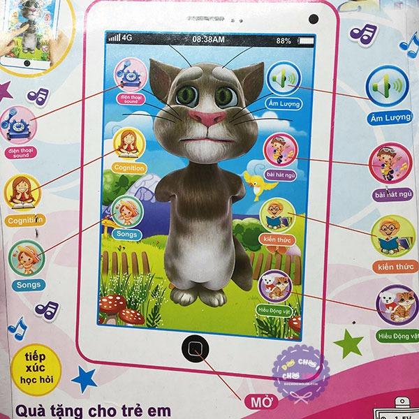 Đồ chơi Ipad thông minh mèo Tom cho bé yêu
