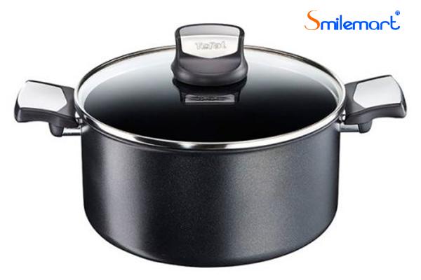 Nồi lẻ 2 quai Tefal Expertise có nắp đường kính 24cm