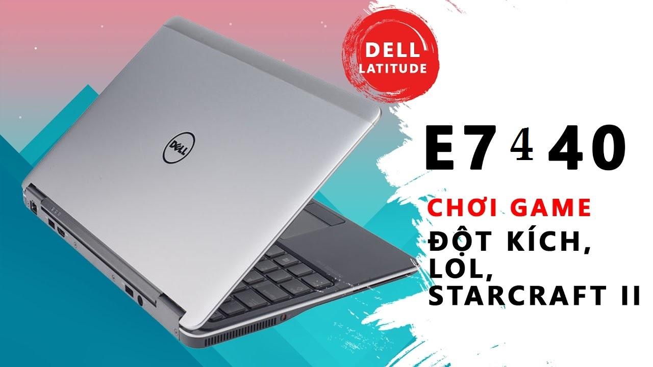 Laptop Dell mỏng nhẹ vỏ nhôm , Giá rẻ E7440 i5Ram4GSSD128G Hàng Nhập khảu  bảo hành 12 tháng full box