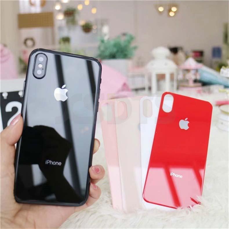 Kính Cường Lực Mặt Sau 5D Cho iPhone Xs Max - Đen