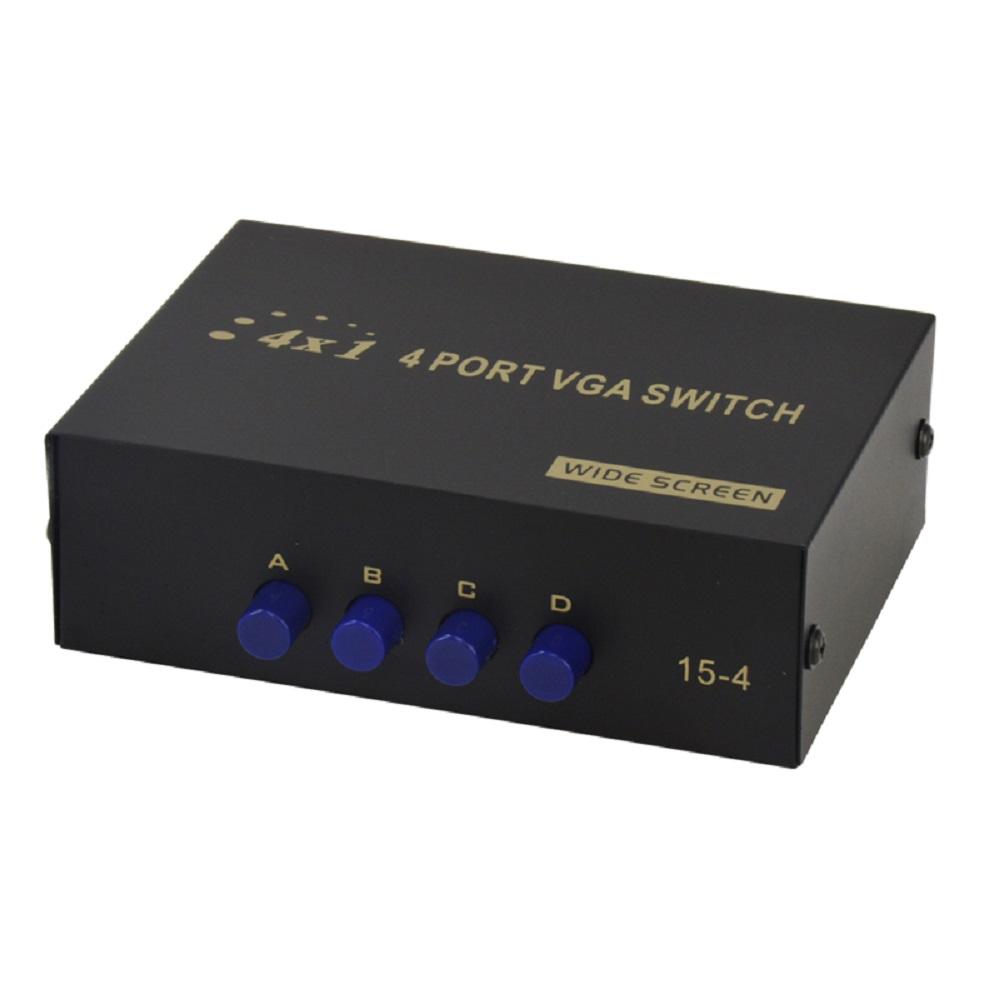 Bộ gộp VGA 4 vào 1 ra (4 Port VGA Video Switch)