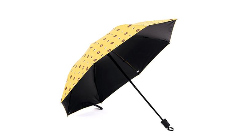 Ô Dù gấp gọn hình gấu Brown dễ thương