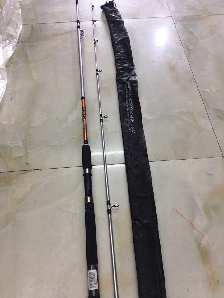 Cần câu shimano cruzar - Cần câu 2 khúc rỗng big sale
