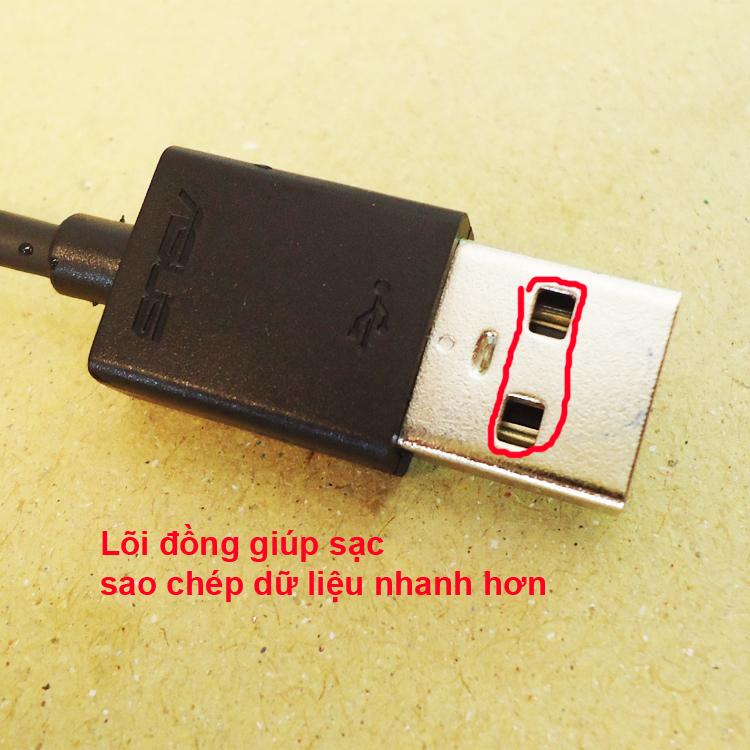 Cáp Sạc nhanh cho Điện Thoại ASUS - Đầu Sạc Micro USB