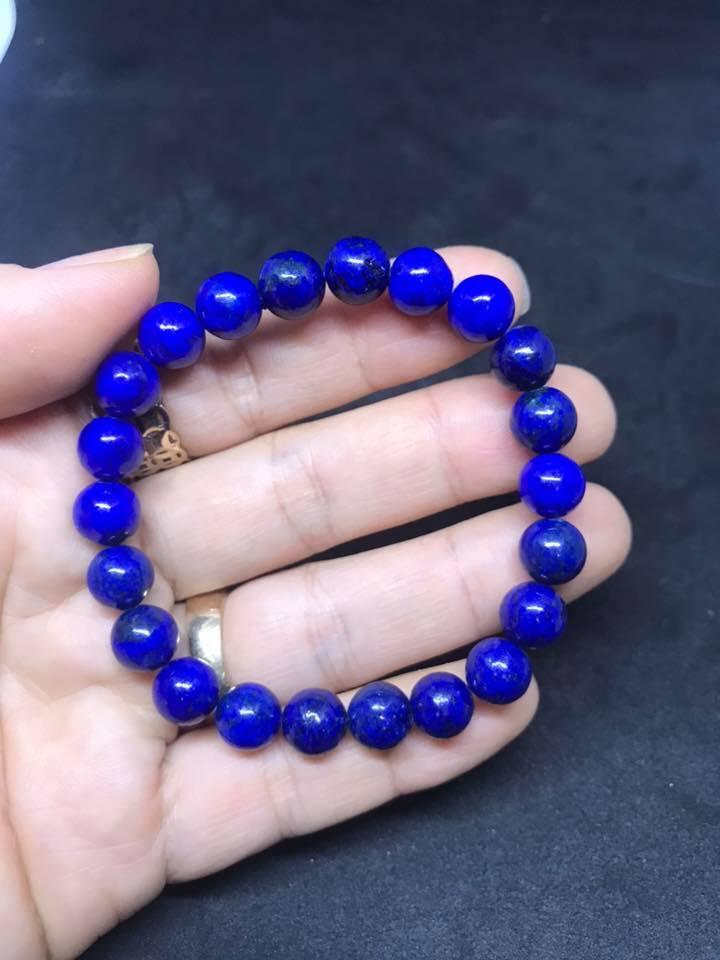 [HCM]VÒNG TAY PHONG THỦY ĐÁ đá lapis lazuli 8LY