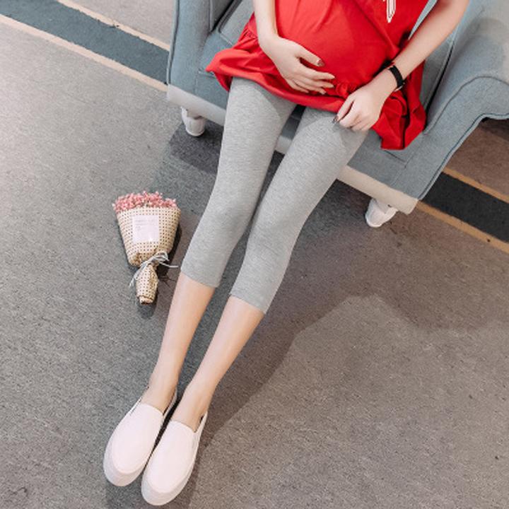 Quần legging bầu lửng