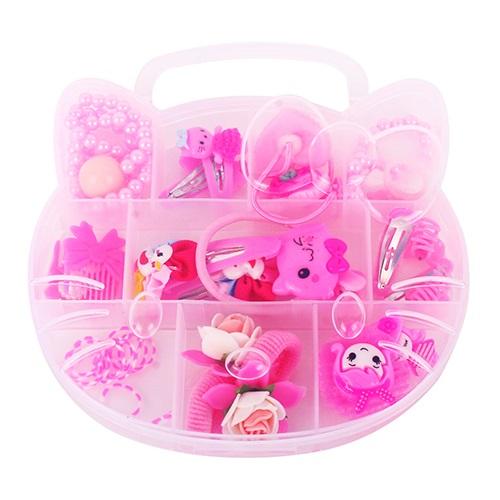 Bộ phụ kiện tóc trẻ em mèo Kitty