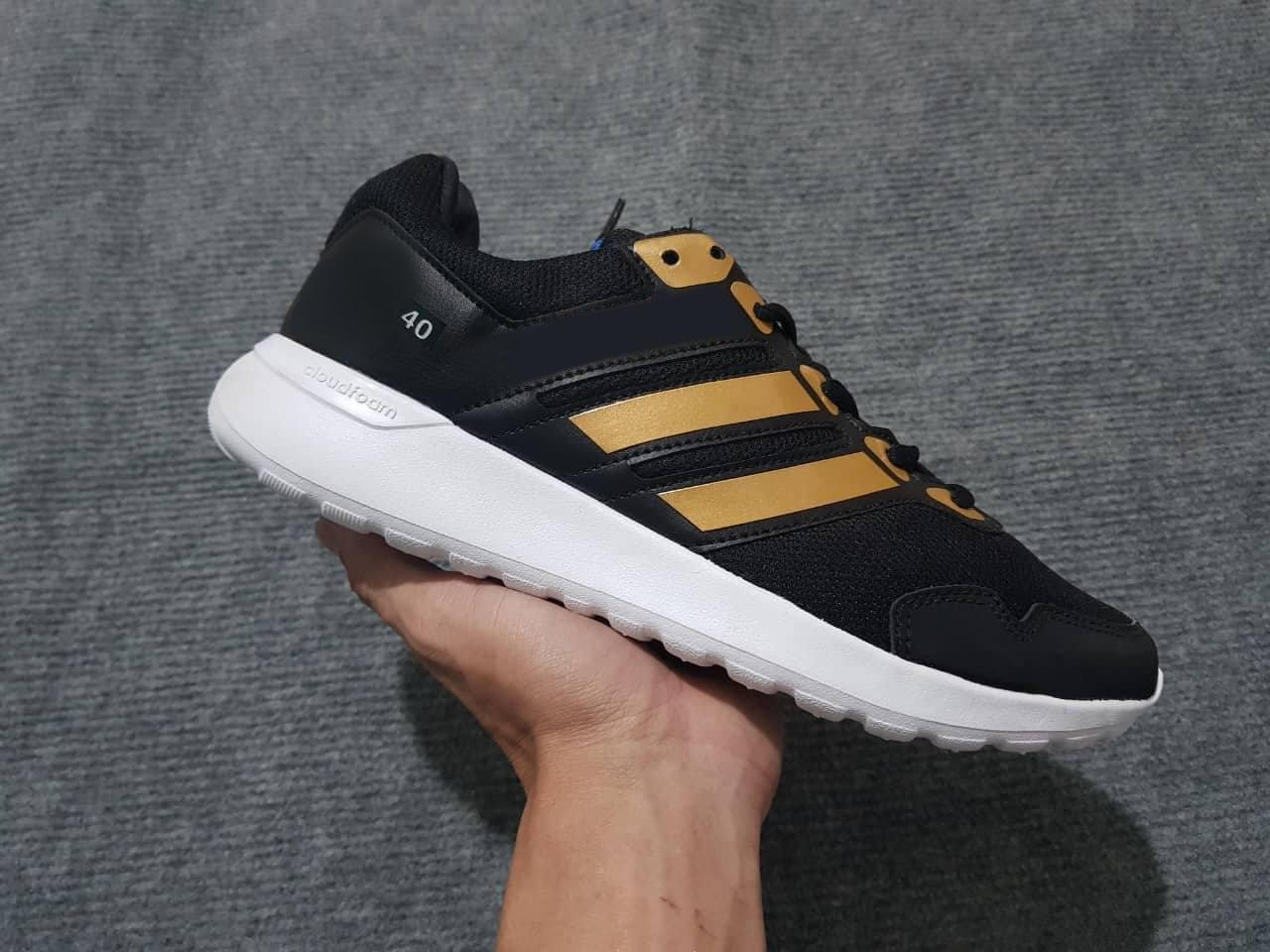 [HCM]Giày Thể Thao Sneaker Nam Nữ (Đen Phối Vàng )