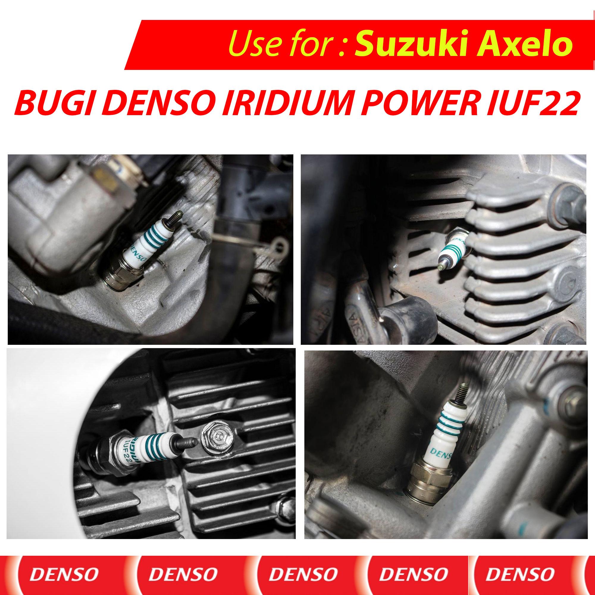 [HCM]Bugi IUF22 Suzuki Axelo - DENSO IRIDIUM POWER