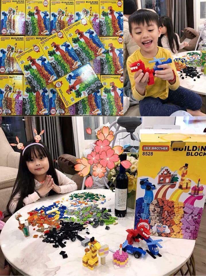 BỘ XẾP HÌNH LEGO 1000 CHI TIẾT CHO BÉ