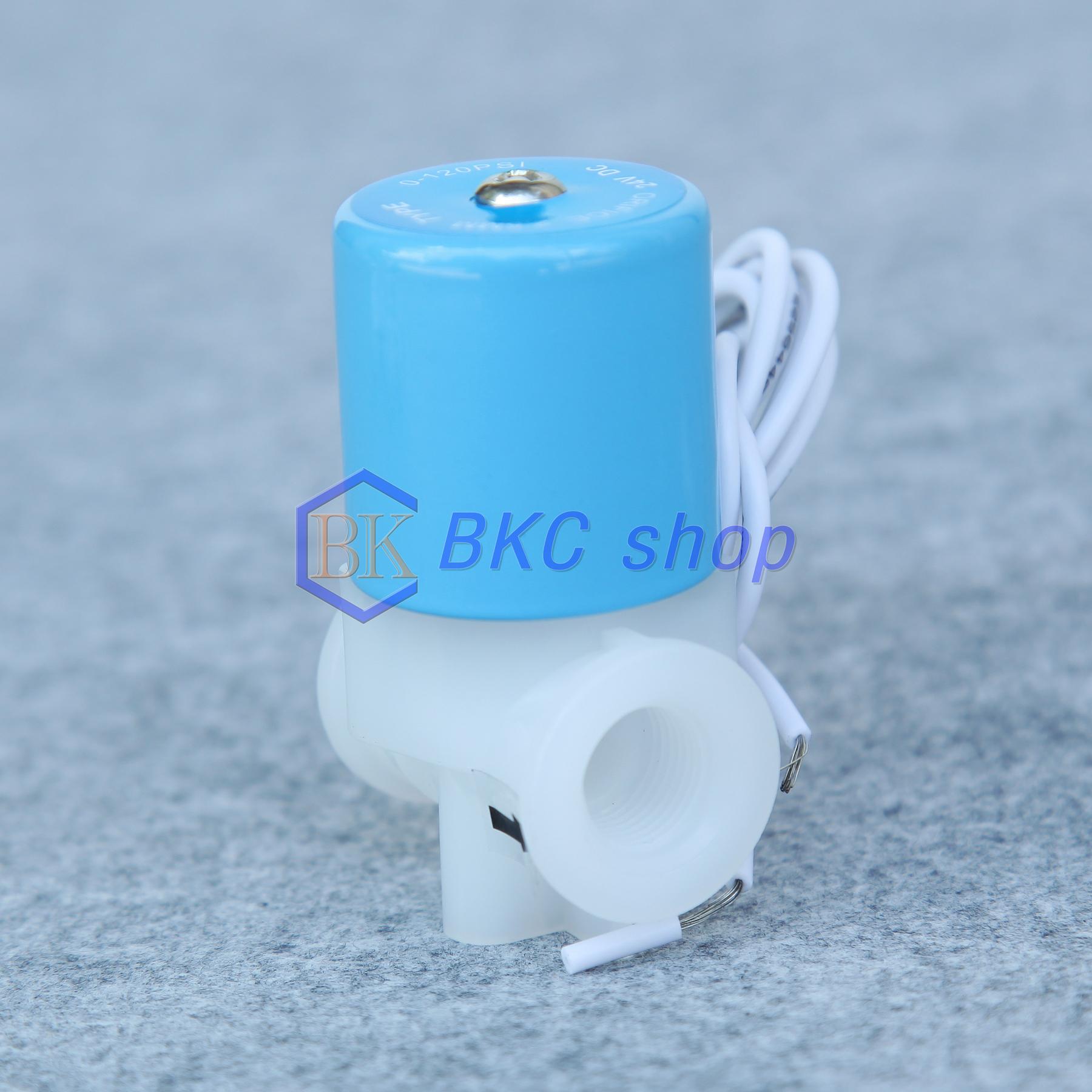 [HCM]Van điện từ máy lọc R.O (xanh trắng)