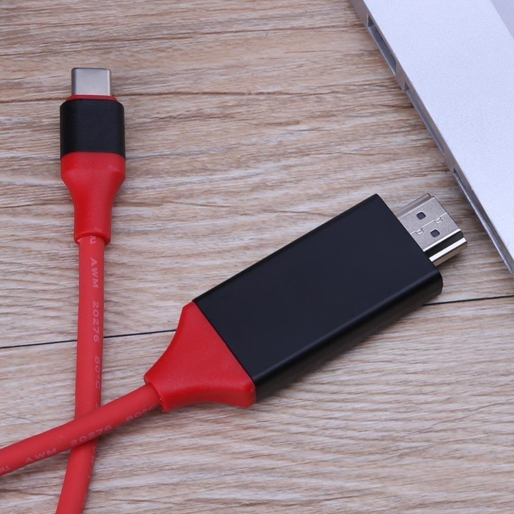 Usb 3.1 type-c to hdmi 2.0 4k x 2k hdtv adapter cable for laptop phone