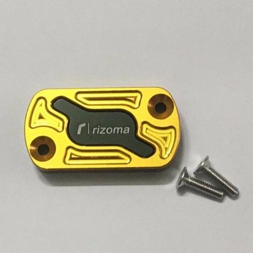 Nắp bình dầu trang trí cho xe máy (màu vàng)