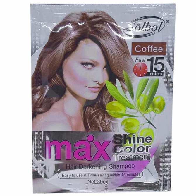 [HCM]Combo 2 gói dầu gội nhuộm tóc màu cà phê - Coffee