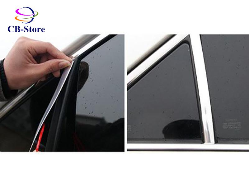 Cuộn nẹp mạ crom trang trí ngoại thất ô tô (10mm dài 12m)