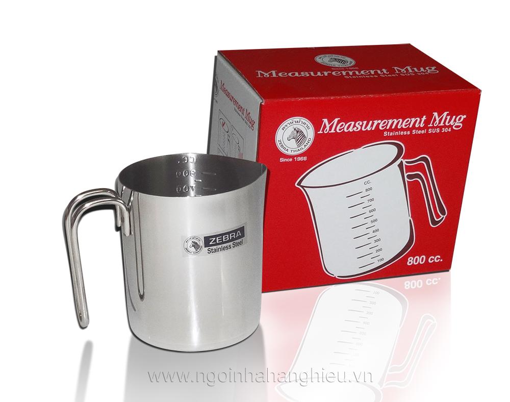 [HCM]CA INOX ZEBRA ĐONG THỂ TÍCH 800ML - 112590