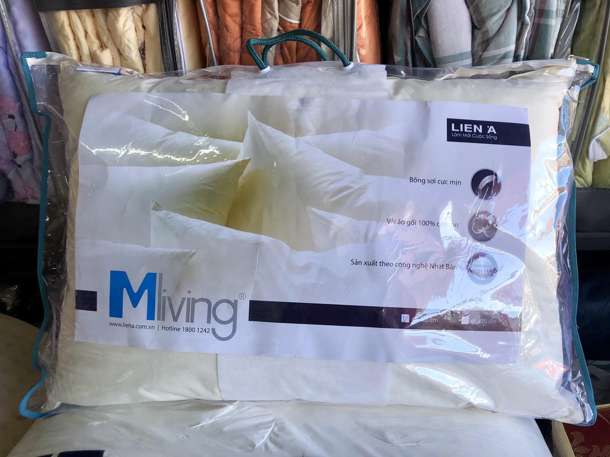 Gối Liên Á  MLIVING Microfiber 45cm x 65cm