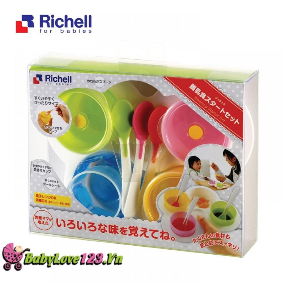 Bộ ăn dặm khởi đầu Richell RC21181 (đa sắc)