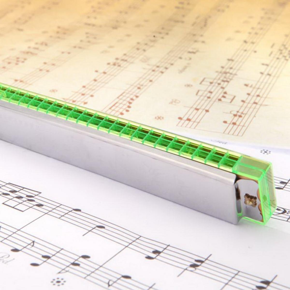 Kèn harmonica tremolo Swan key C SW23 (Bạc)