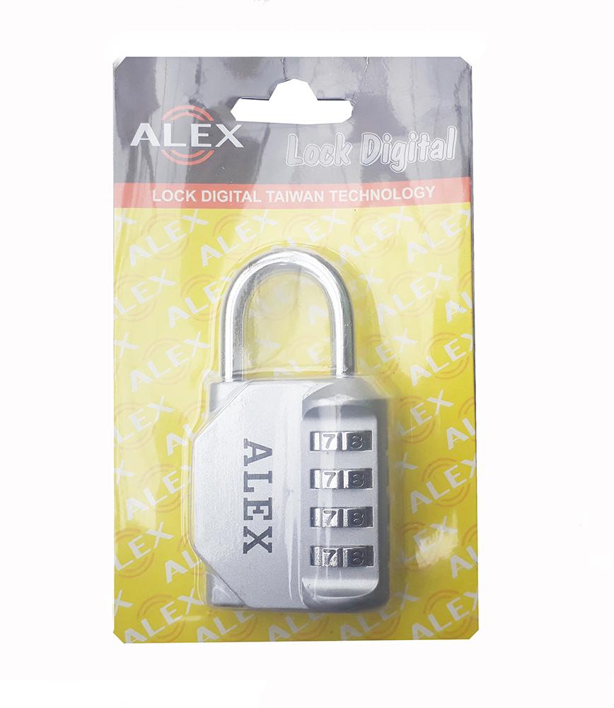 [HCM]Ổ KHÓA SỐ ALEX (LOẠI 4 SỐ CÀI ĐẶT)