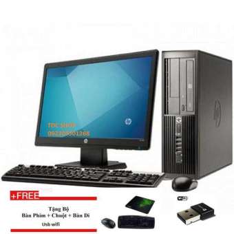 bộ máy tính đồng bộ hp elite 8200 sff ( cpu g620 / 4g / 250g ) , màn hình hp 18.5 inch wide , led , tặng bàn phím chuột ,usb wifi ,bàn di chuột - hàng nhập khẩu