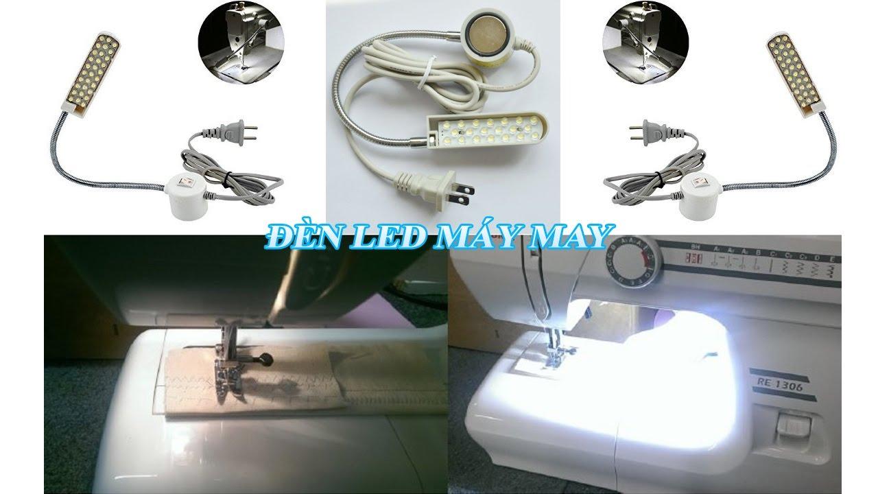 [HCM]Đèn led gắn máy may ánh sáng trắng