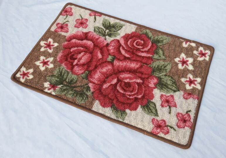 Bộ 2 thảm hoa lau chân 3D (60x40x1.5)
