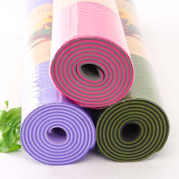 Thảm tập yoga cao cấp TPE 2 mặt