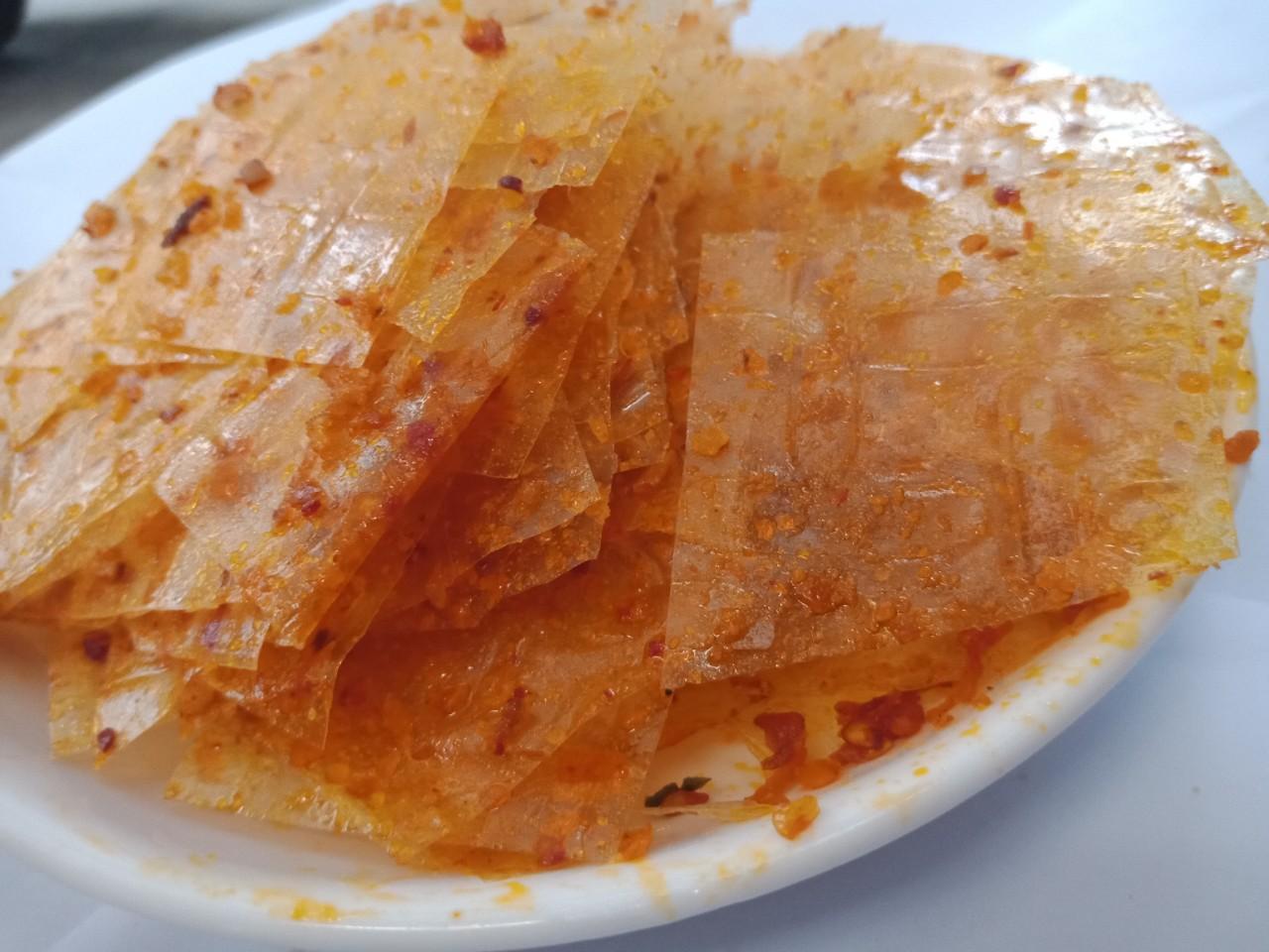 500g bánh tráng trộn sa tế bò nhuyễn